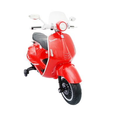 Gambar Paso Ride On Motorcycle Vespa 946 - Merah