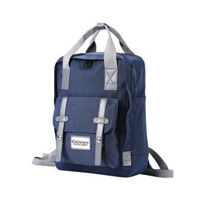 Gambar Discovery Adventures Da Vintage Tas Ransel Polyester - Biru Navy