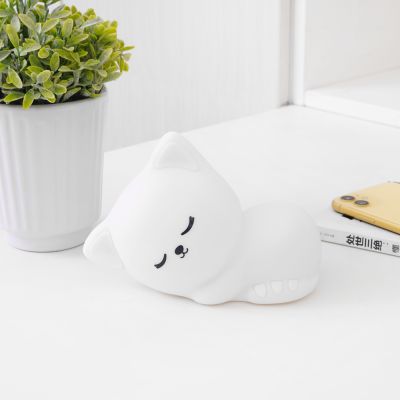 Gambar Ataru Lampu Tidur Rechargeable Cat - Putih