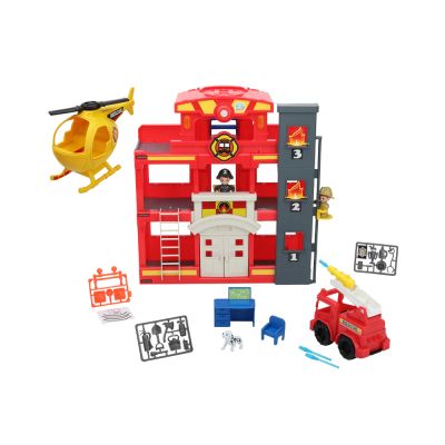 Gambar Chap Mei Playset Tiny Kiddom Rescue Mission Fire Station