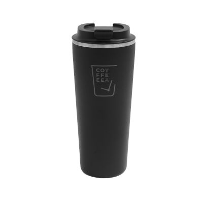 Gambar Appetite 710 Ml Loona Mug Vacuum Flask Coffee - Hitam