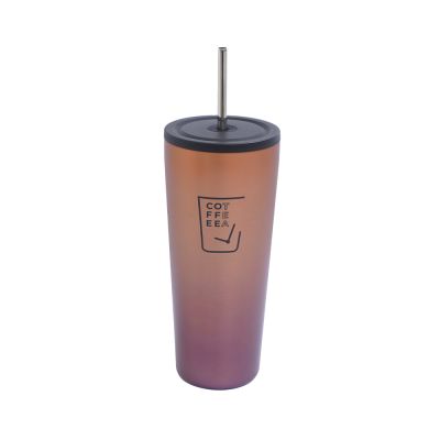 Gambar Appetite 710 Ml Lea Mug Vacuum Flask - Cokelat