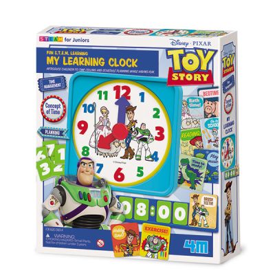 Gambar 4m Set Disney Pixar Toy Story Learn Clock 00 06228