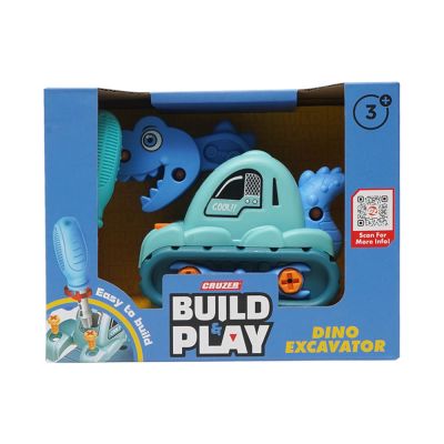 Gambar Cruzer Set Build & Play Dino Excavator