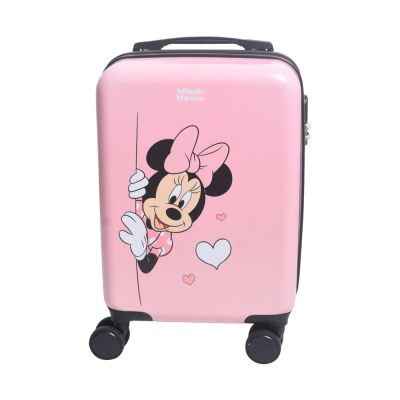 Gambar Disney 16 Inci Koper Anak Pc & Abs Tsa Lock Minnie Mouse - Hitam