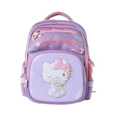 Gambar Hello Kitty Ransel Sekolah Anak Glitter - Ungu