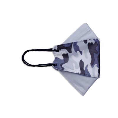 Gambar Masker 4 Lapis Disposable Kf94 Camo - Biru