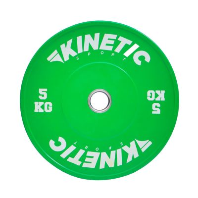 Gambar Kinetic 5 Kg Rubber Bumper Plate