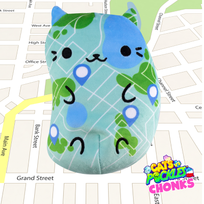 Gambar Cats Vs Pickles Boneka Plush Chonk Mystery V1018