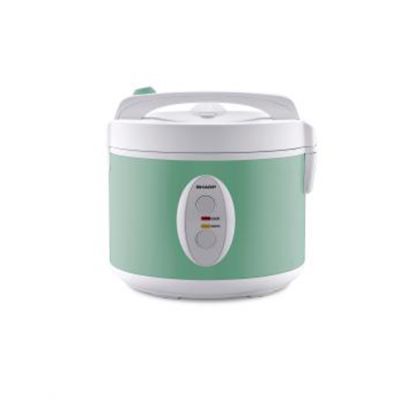 Gambar Sharp 1.8 Ltr Rice Cooker Ks-g18mp-gr - Hijaupengubah: 5 Ltr = 1.8 Ltr