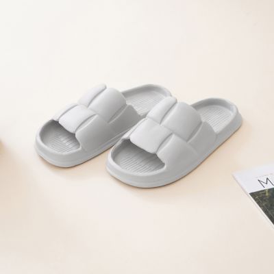 Gambar Ataru Ukuran 40/41 Sandal Rumah Checkered - Abu-abu