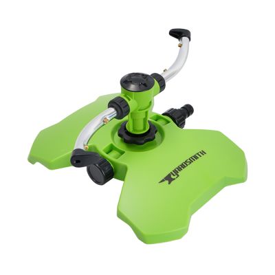 Gambar Yardsmith Penyiram Kebun Whirling Sprinkler Plastik Base - Hijau