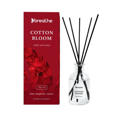 Gambar Breathe 100 Ml Reed Diffuser Cotton Bloom