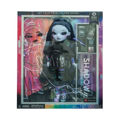 Gambar Rainbow High Set Boneka Shadow High S23 Reina Glitch Crowne