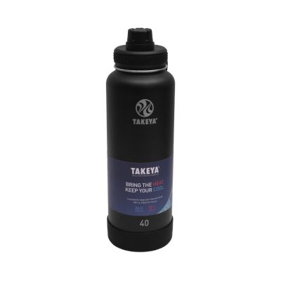 Gambar Takeya 1.2 Ltr Botol Vacuum Flask Stainless - Hitam Onyx