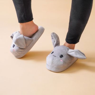 Gambar Ataru Ukuran 38/39 Sandal Moving Hat Bunny - Abu-abu