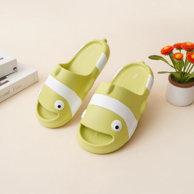 Gambar Ataru Ukuran 39/40 Sandal Slippers Fish - Hijau