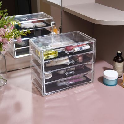 Gambar Stora Organizer Kosmetik 4 Tingkat