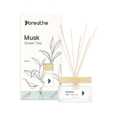 Gambar Breathe 90 Ml Musk Green Tea Reed Diffuser