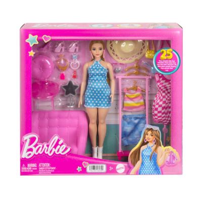 Gambar Barbie Playset Boneka & Fashion Dengan Aksesoris Hpl78