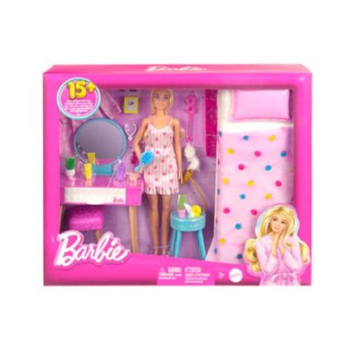 Gambar Barbie Playset Boneka & Bedroom Hpt55