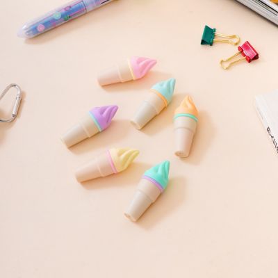 Gambar Ataru Set 6 Pcs Spidol Highlighter Ice Cream