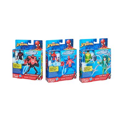 Gambar Spiderman Action Figure Websplashers Aqua Warriors Random