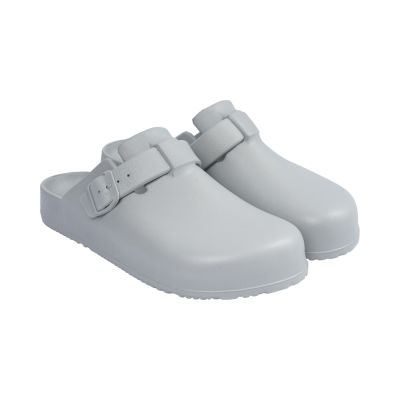 Gambar Ataru Ukuran 40/41 Sandal Pria Clogs Slim - Abu-abu