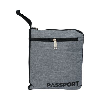 Gambar Passport Stacy Tas Duffle Lipat - Abu-abu