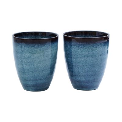 Gambar Appetite 350 Ml Mick Set 2 Pcs Mug Glaze - Biru