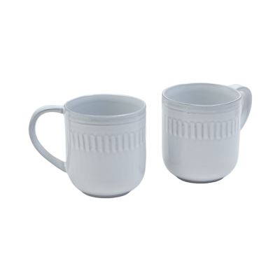 Gambar Appetite 380 Ml Set 2 Pcs Elio Mug Glaze - Putih