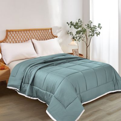 Gambar Informa 210x160 Cm Bed Cover Bamboo - Biru Slate