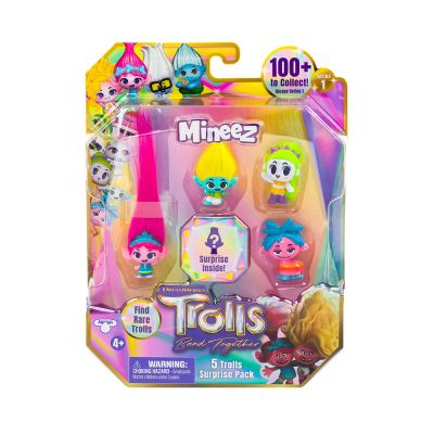 Gambar Trolls Set 5 Pcs Minifigure S1 Mineez 24304 Random