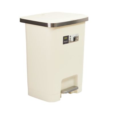 Gambar Eko 25 Ltr Hana Tempat Sampah Pedal Square - Putih