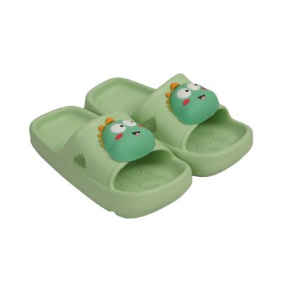 Gambar Ataru Ukuran 24/25 Sandal Anak Slides Dino - Hijau