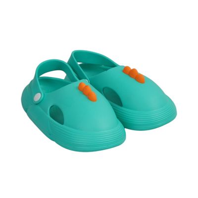 Gambar Ataru Ukuran 28/29 Sandal Anak Clogs Dino - Hijau