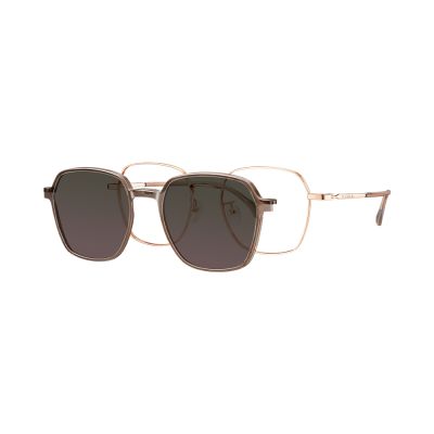 Gambar Parim Eyewear Kacamata Magnetic Oval Metal - Rosegold