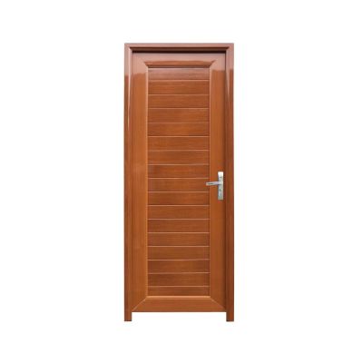 Gambar Maxb 198x70x7 Cm Pintu Kamar Mandi Upvc Right - Cokelat Wood