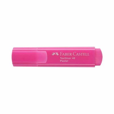 Gambar Faber Castell Spidol Highlighter Pastel 46 - Pink Rose