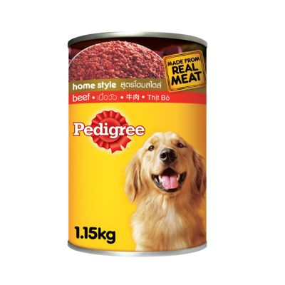 Gambar Pedigree 1.15 Kg Makanan Anjing Basah Beef Can