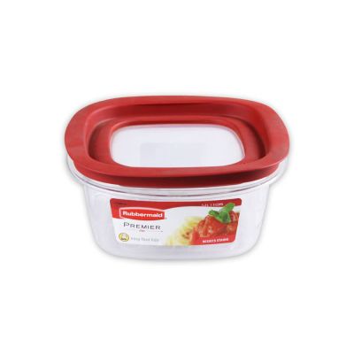 Gambar Rubbermaid 1.2 Ltr Premier Wadah Makanan - Merah