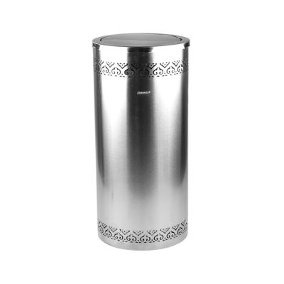 Gambar Krisbow Tempat Sampah Stainless Steel Dengan Asbak Gpx-110k