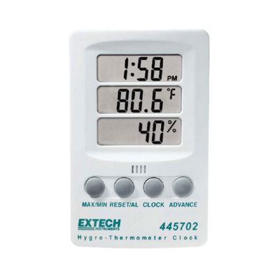 Gambar Extech Alat Ukur Termometer Dan Hygrometer Digital Dengan Alarm