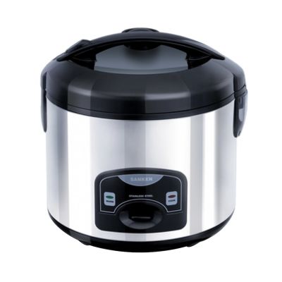 Gambar Sanken 1.8 Ltr Rice Cooker Sj-1998/9 - Hitam/silver