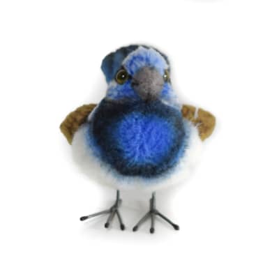 Gambar Hansa Boneka Woodland Burung Wren - Biru