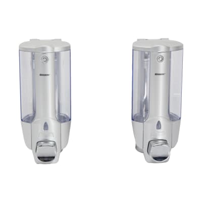 Gambar Krisbow 380 Ml Set 2 Pcs Dispenser Sabun Cair - Silver