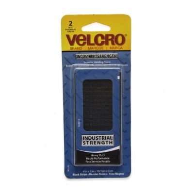 Gambar Velcro Industrial Strength Tape 5x10 Cm 2 Pcs - Hitam