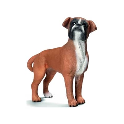 Gambar Schleich Figure Dog Boxer Female 16390