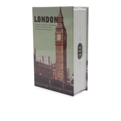 Gambar Krisbow 18x11.5x5.4 Cm Brankas Buku Steel London