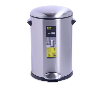 Gambar Eko 8 Ltr Tempat Sampah Stainless - Chrome